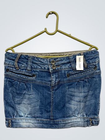 Saia Mini Jeans Stradivarius