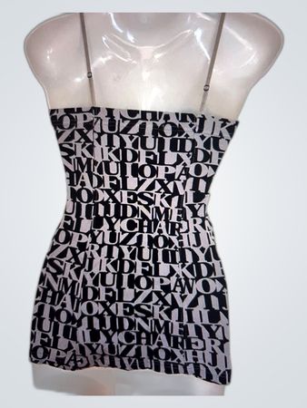 Unbranded Printed Bustier Top