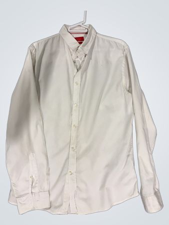 White Button-Down Dress Shirt