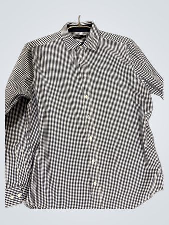 Gingham Button-Down Shirt