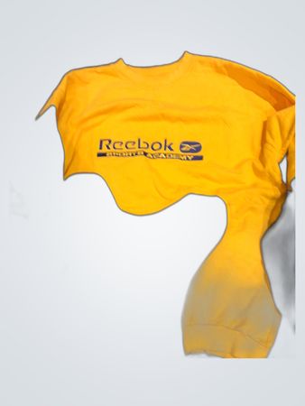 Reebok Sports Academy Yellow Crewneck Sweatshirt