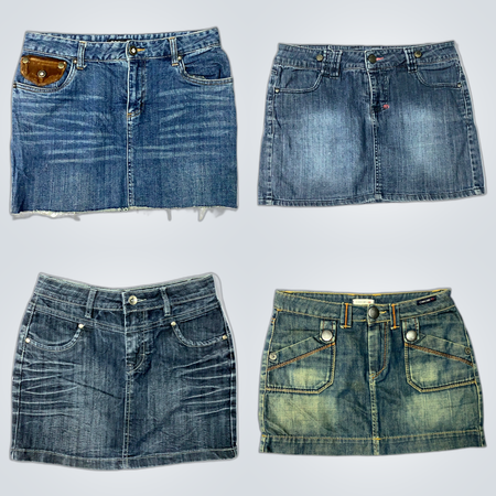 Falda Mini de Denim