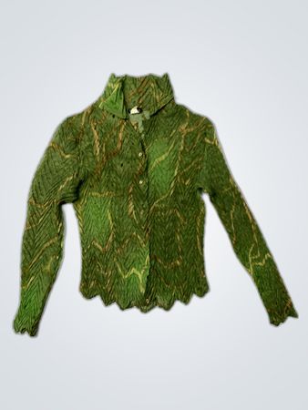 Komarov Green Patterned Shirt