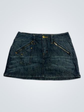 DKNY Denim Mini Skirt