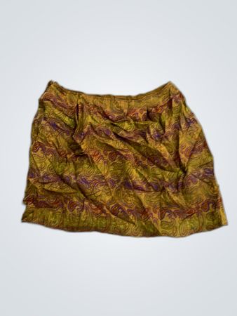 Printed Mini Skirt