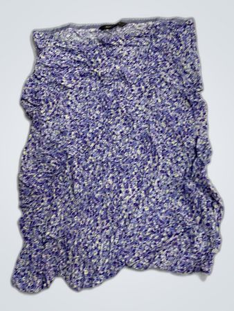 River Island Purple Floral Knit Sweater