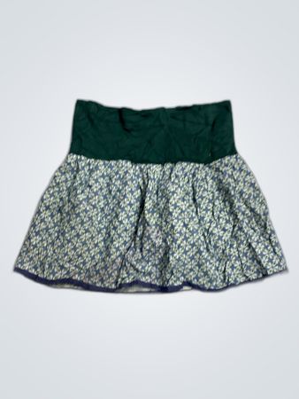 Floral Print Mini Skirt