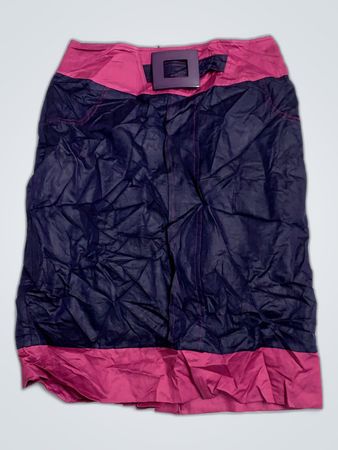MOORI Crinkled Mini Skirt