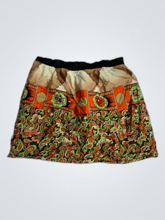 Unbranded Printed Mini Skirt