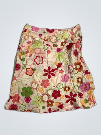 Red Herring Floral Mini Skirt
