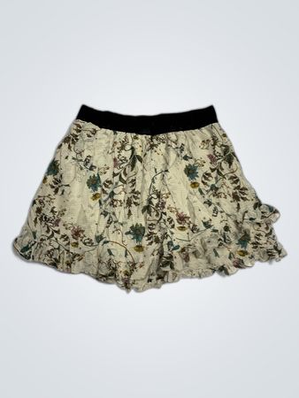 Unbranded Floral Print Mini Skirt