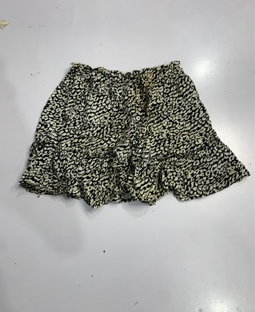 Leopard Print Mini Skirt