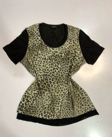 TAIFUN COLLECTION Leopard Print Top