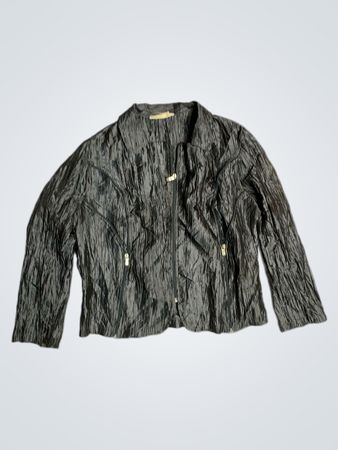 Crinkled Grey Jacket