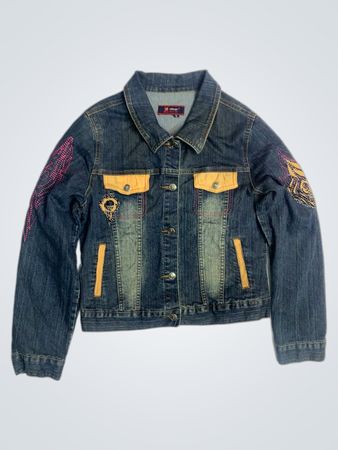 Platinum Plush Denim Jacket