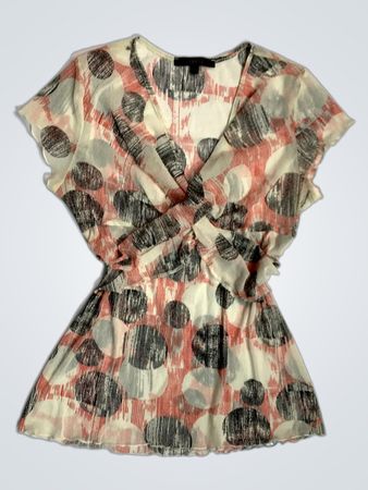 Coast Women's Size 12 Polka Dot Top