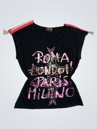 „et moi? et moi... ROMA LONDON PARIS MILANO T-Shirt“