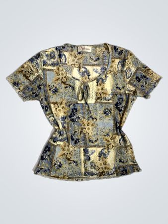 Armand Thiery Floral Print Top