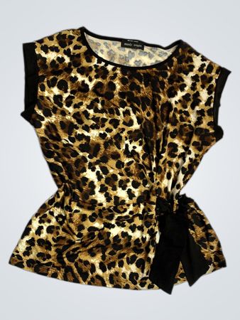 Mandy Evans Leopardenmuster-Oberteil