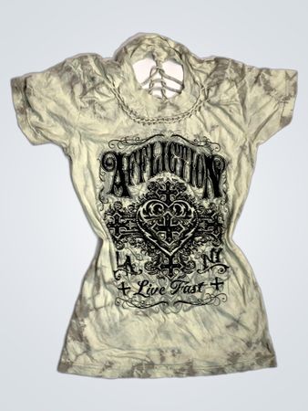 Tie Dye T-Shirt with Graphic Print