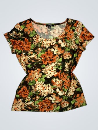 ELEMENTZ Petite Floral Print Top