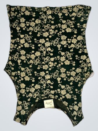 Glitzys Green Floral Tank Top