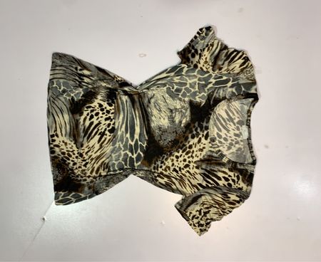 Haut à motif animalier