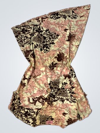 X-Mail M Pink Floral Print Romper