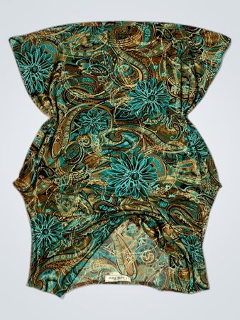 Carol Rose Paisley Print Top