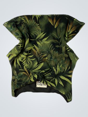 Sheri Martin New York Petites Tropical Leaf Print Top