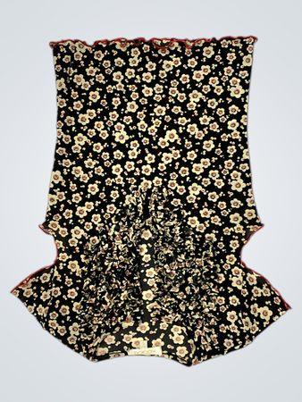 Kookai Floral Ruffle Tube Top