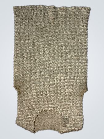 Beige strukturierter Stoffmuster
