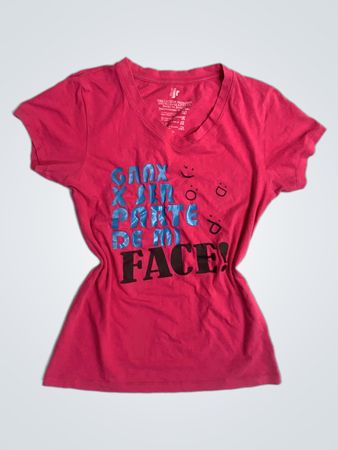 ZONA Women's Pink Graphic T-Shirt