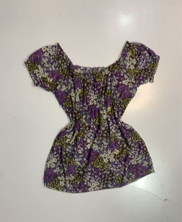 Blumenmuster Kleid