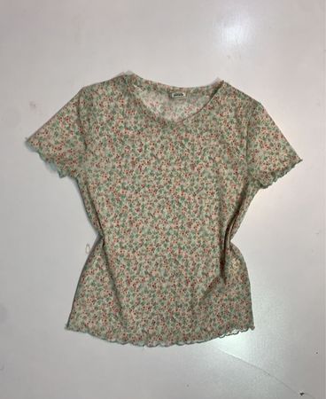 Pinkie Collection Floral Baby Tee