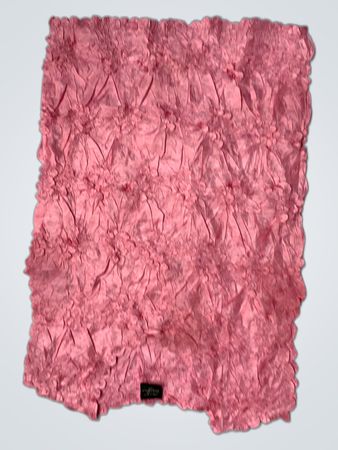ORIGAMI Magiccart Pink Crinkle Stoff