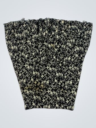 s.Oliver Schwarzer Floral Print Rock