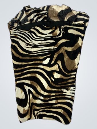 Marella Zebra Print Tube Top