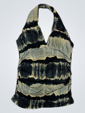 Batiktop mit Halter