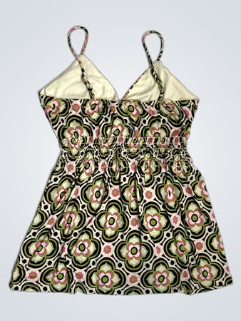 Entkoffeinierte Blumenmuster-Smoking-Camisole