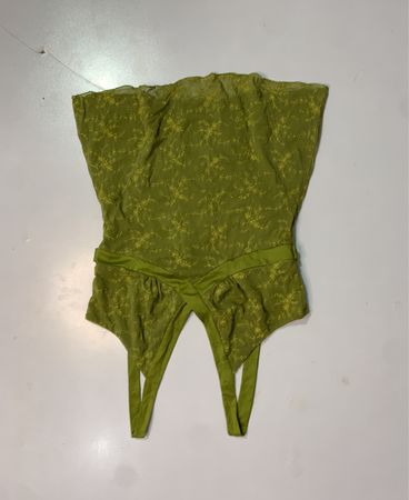 Débardeur brodé Vanity Green taille L