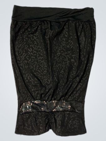 Jennifer Taylor Black Sequined Embellished Top