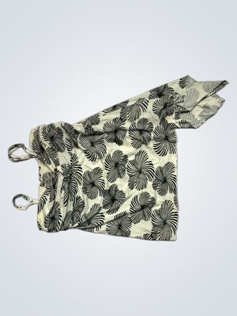 Rüschenshirt mit Blumenmuster