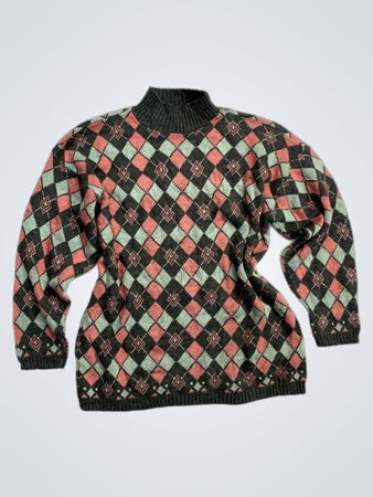 United Sweaters Argyle Sweater