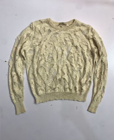 Angel Collection Cream Strukturpullover