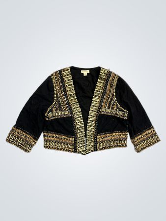 Monsoon Black Embellished Jacket