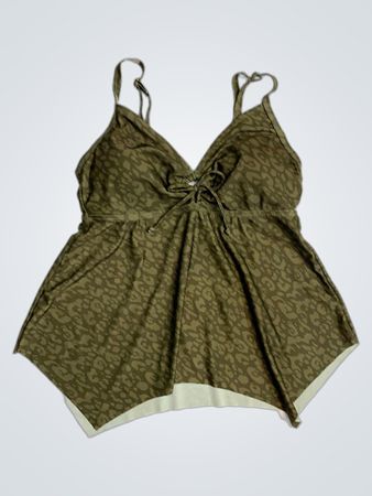 ACX ACTIVE Damen-Leopardenmuster Tanktop