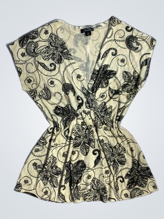 Dressbarn Collection Damen bedrucktes Top