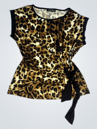 Mandy Evans Leopard-Print-Top