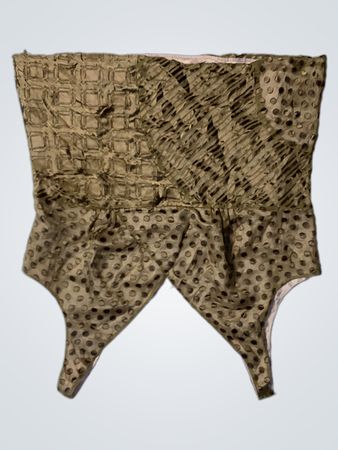 MINUET Brown Patterned Top